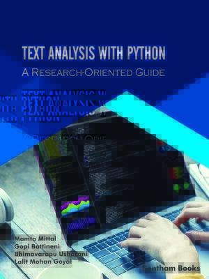 cover image of Text Analysis with Python